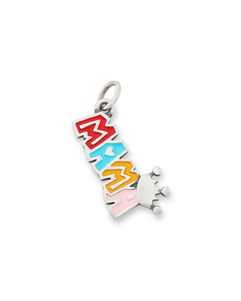 Mama' Rules Enamel Charm - Image 3